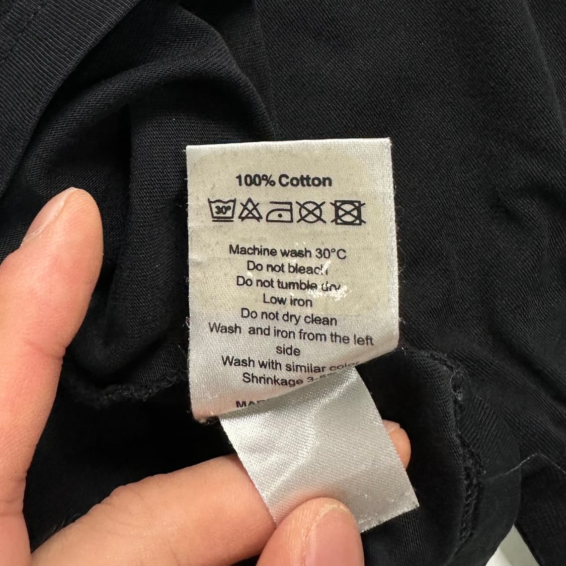 032c 로고 블랙 롱슬리브 상품이미지5