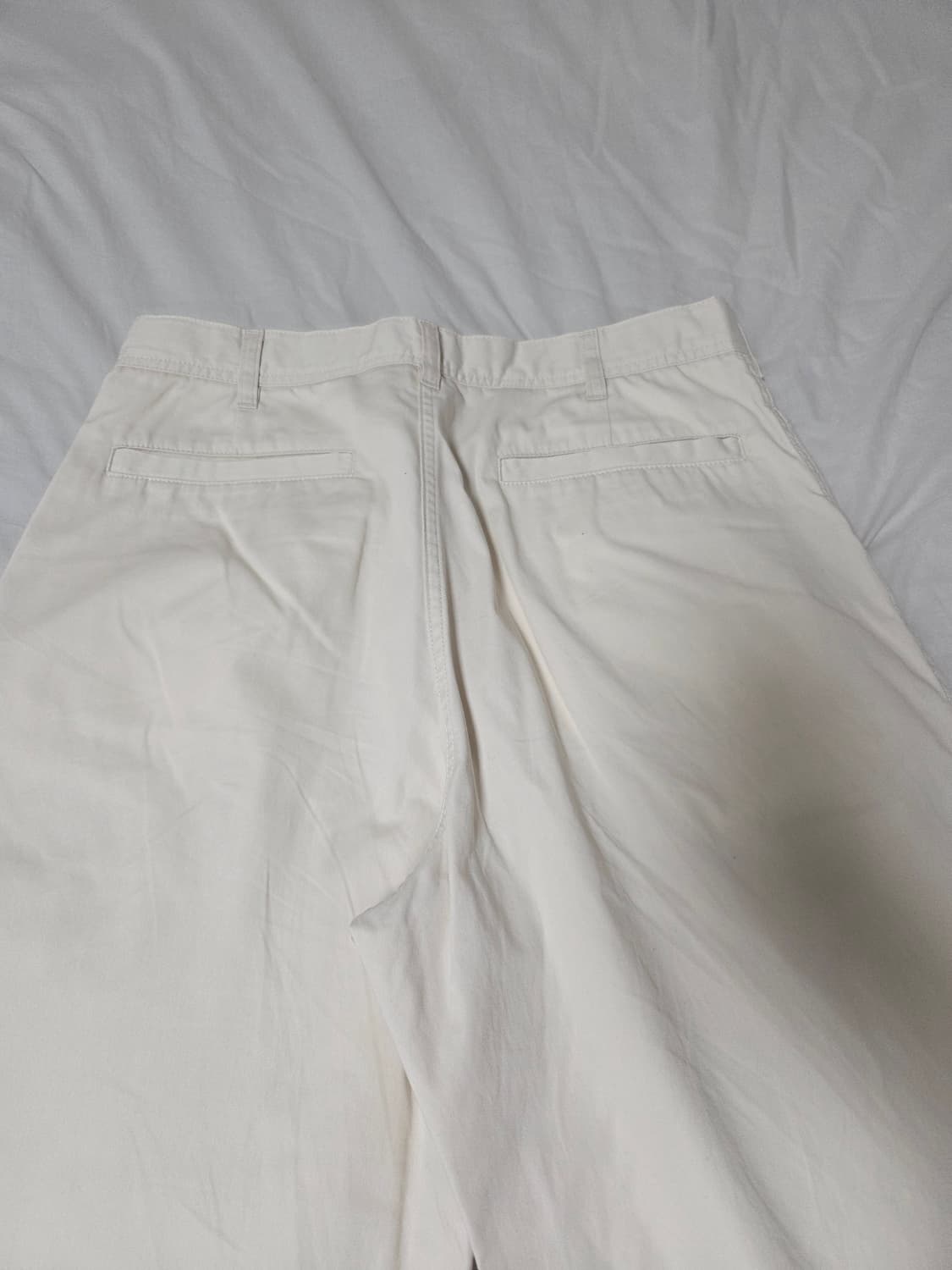 U 와이드핏 치노팬츠 30네추럴 76사이즈 상품이미지5