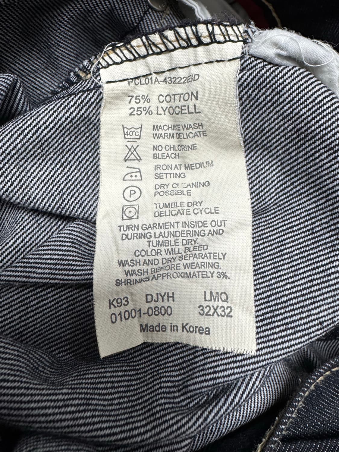 32/32) 리바이스 엔지니어드 흑청 상품이미지4