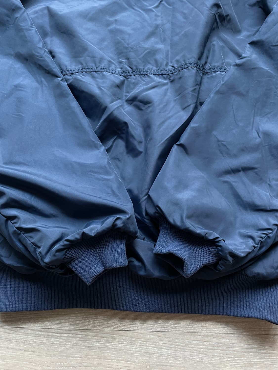 90s 파타고니아 쉘드 신칠라 봄버 자켓 네이비 퍼플 rare usa 상품이미지8