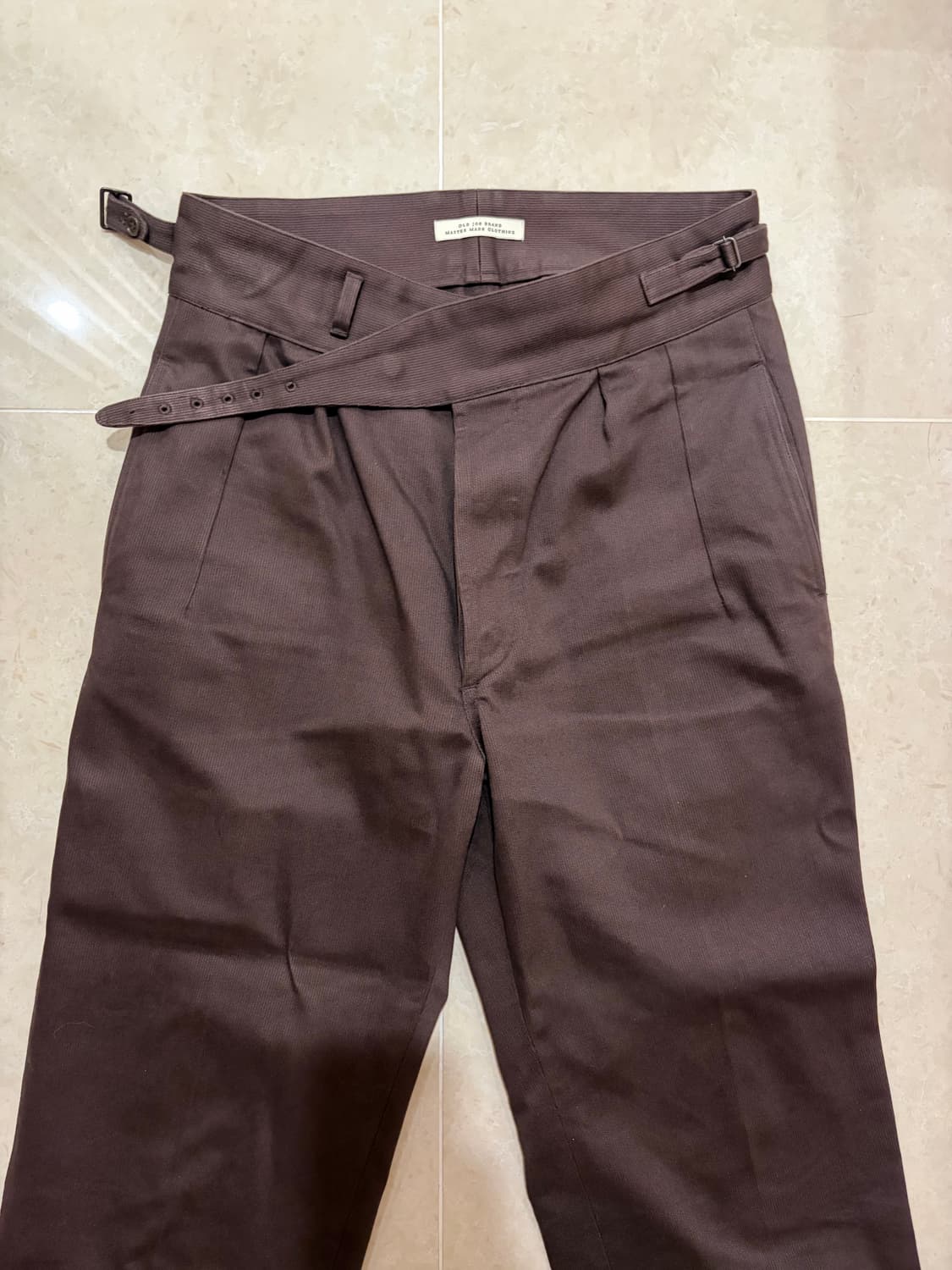 올드조 구르카팬츠 32 브라운 상품이미지2