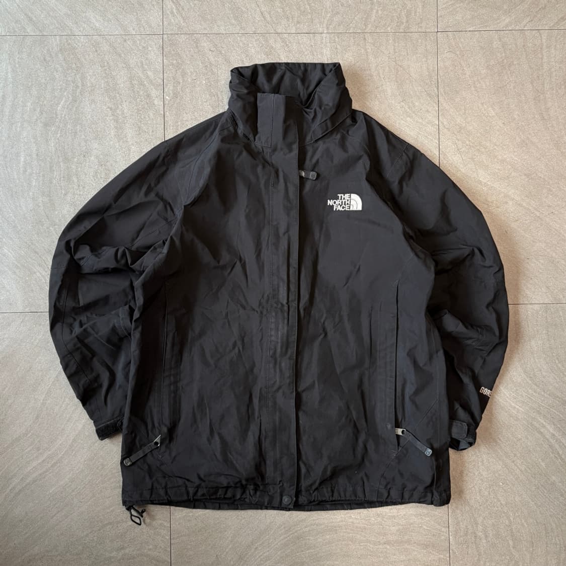 노스페이스 정품 국내 고어텍스 블랙 윈드브레이커 자켓 상품이미지1