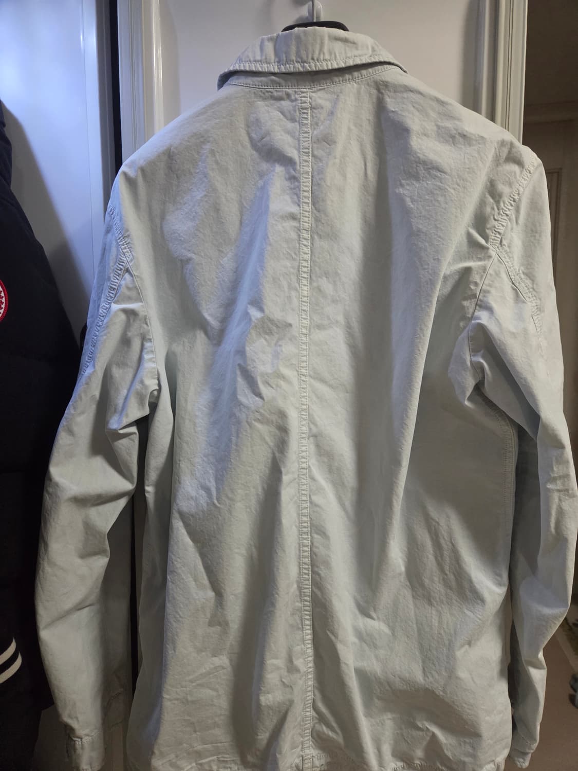 [미착용]스톤아일랜드 코튼 캔버스 올드이펙트 셔츠자켓 상품이미지5