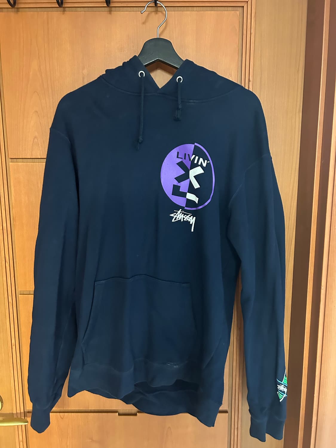 스투시 Knowledge power 후드 상품이미지1