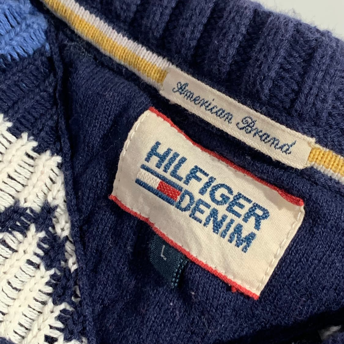 타미힐피거 패턴 니트   상품이미지4