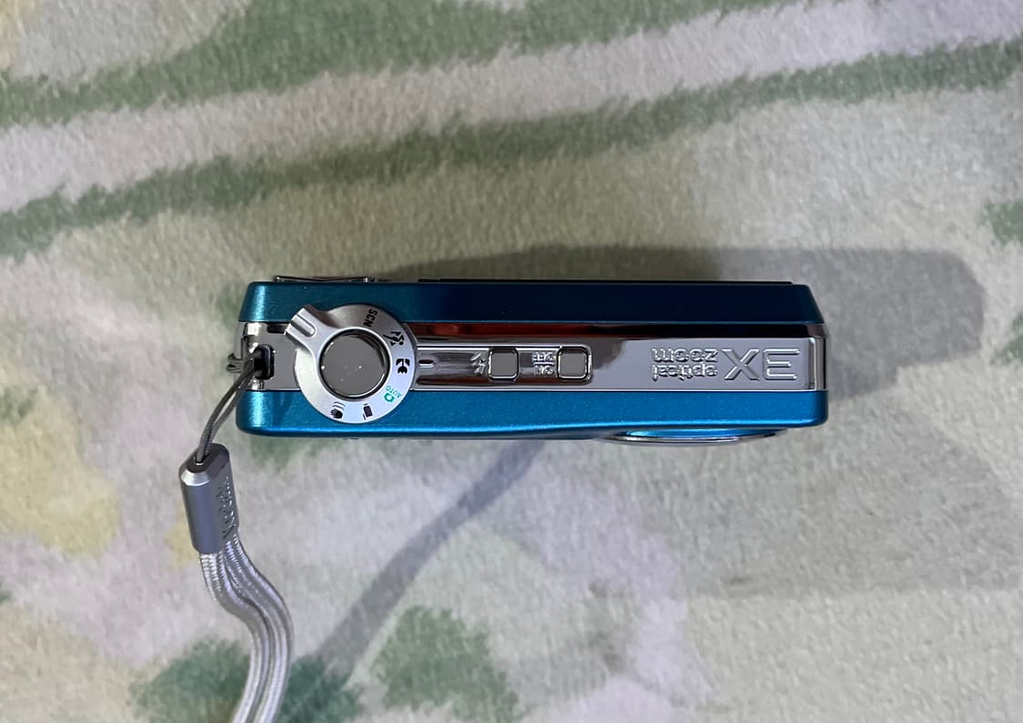 코닥 c180 청량한 블루 색상 빈티지 디카 카메라 상품이미지3