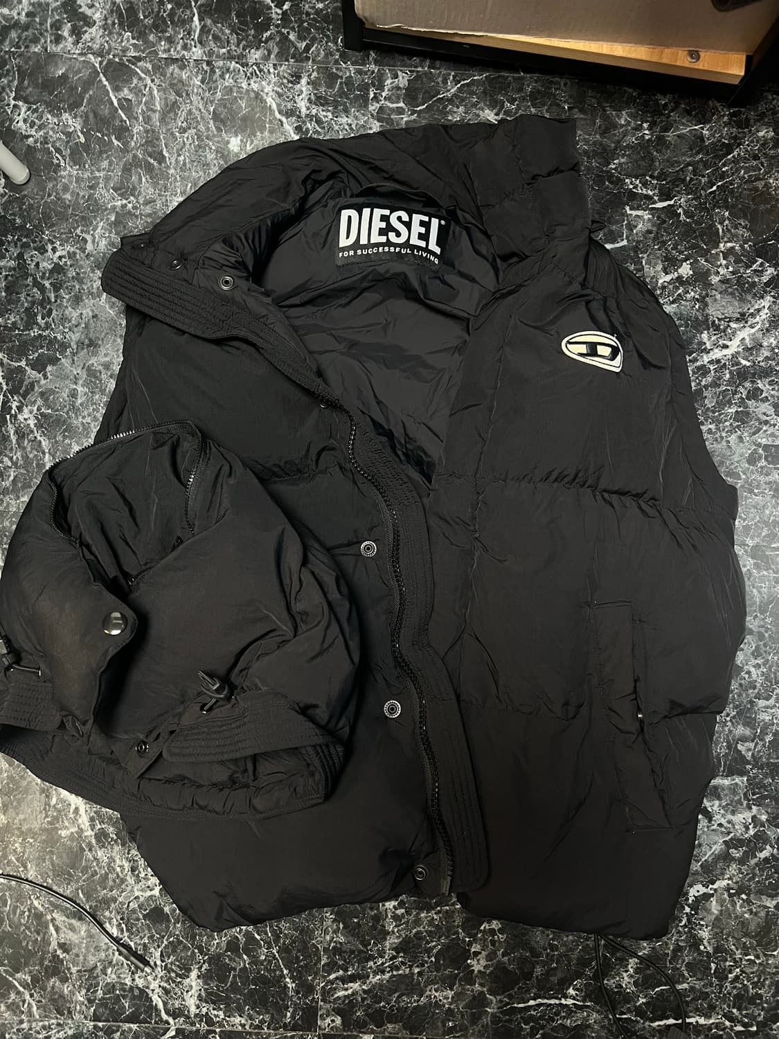 디젤 패딩 베스트 상품이미지1