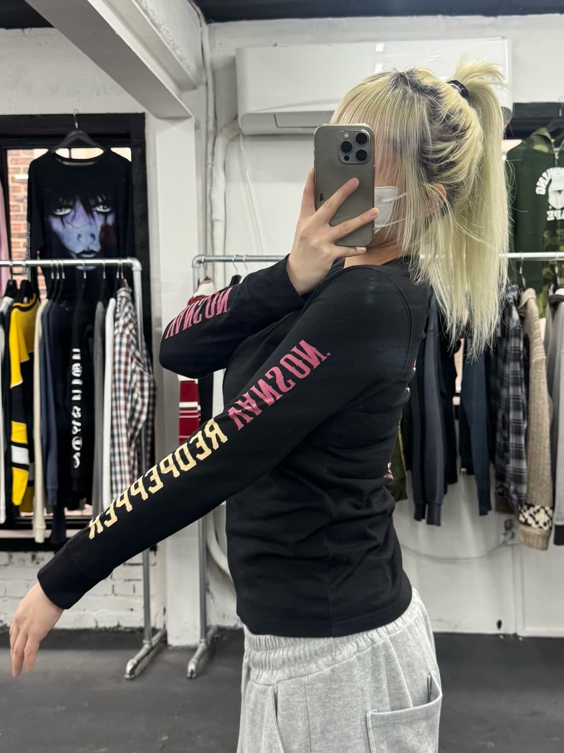 밴슨 레더 x 레드 페퍼 롱슬리브 상품이미지3