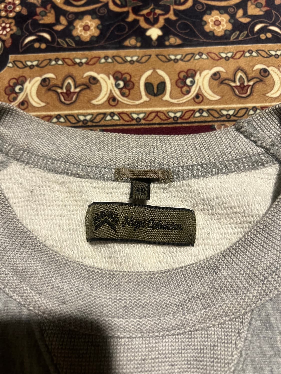 나이젤 카본 Nigel Cabourn 클래식 크루넥 스웻셔츠 상품이미지4