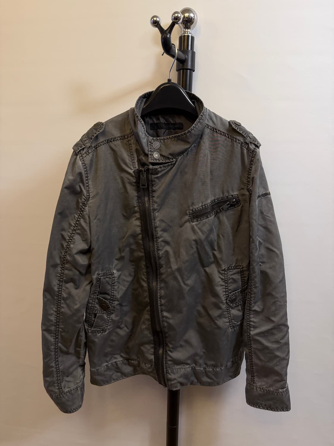 CK 빈티지 사선 워싱 자켓 상품이미지5