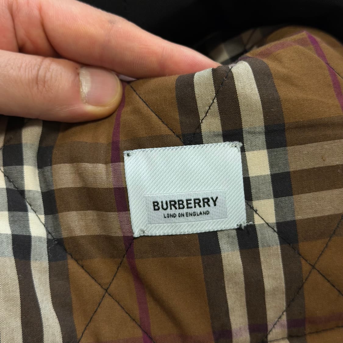 버버리 우먼스 퀄팅 자켓 상품이미지5