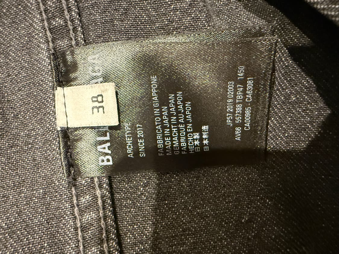 발렌시아가 데님 자켓 38 상품이미지7