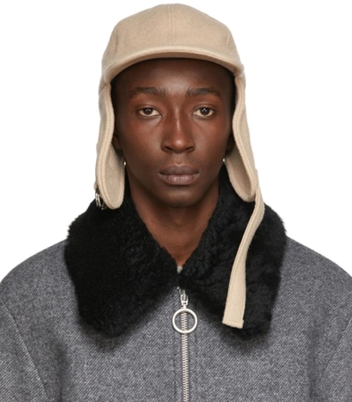 아미 울 이어플랩 캡 AMI Wool Earflap Cap 상품이미지2