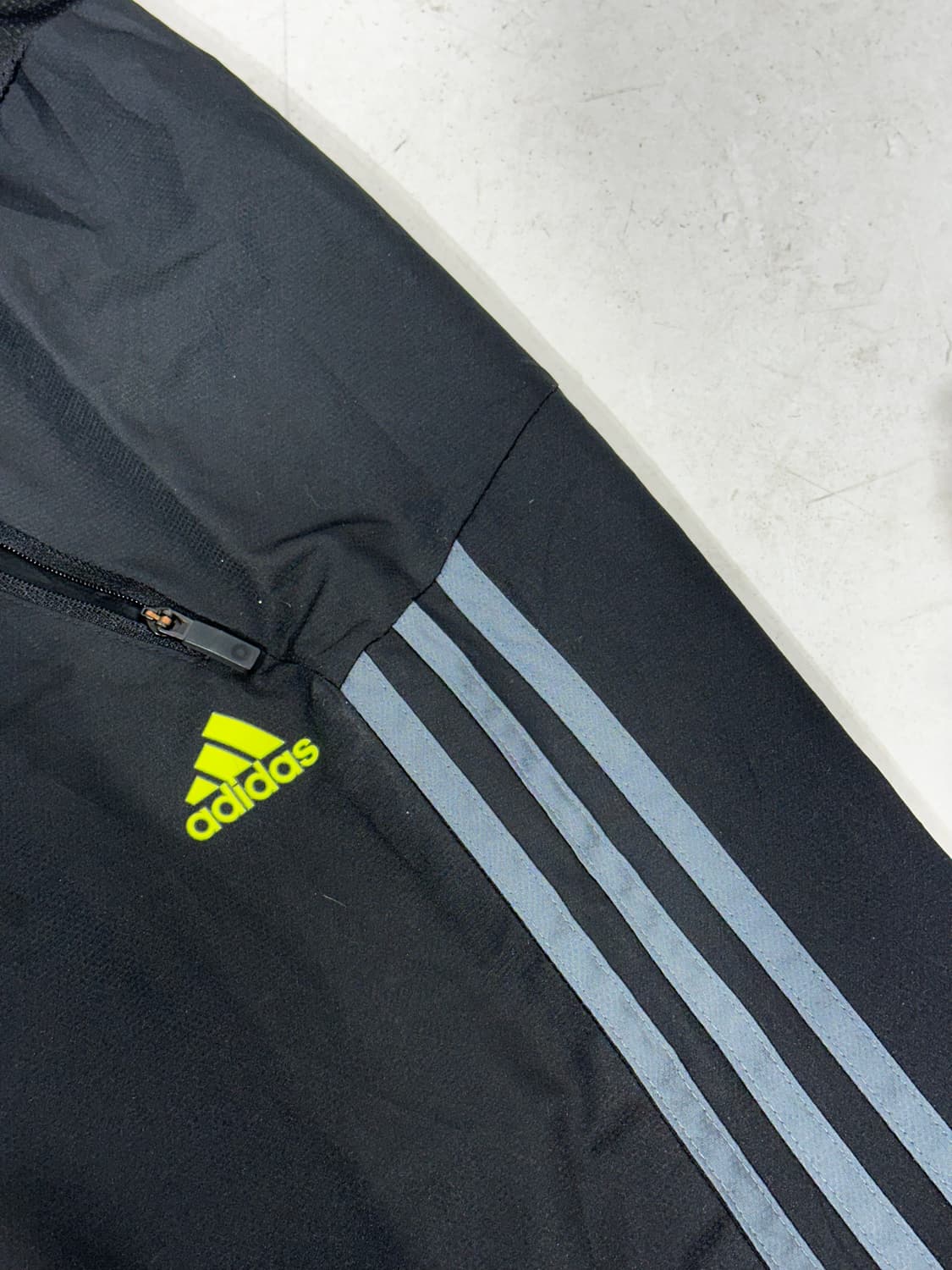 아디다스 블랙 와이드 삼선 트랙 팬츠 추리닝 바지 XL 상품이미지6