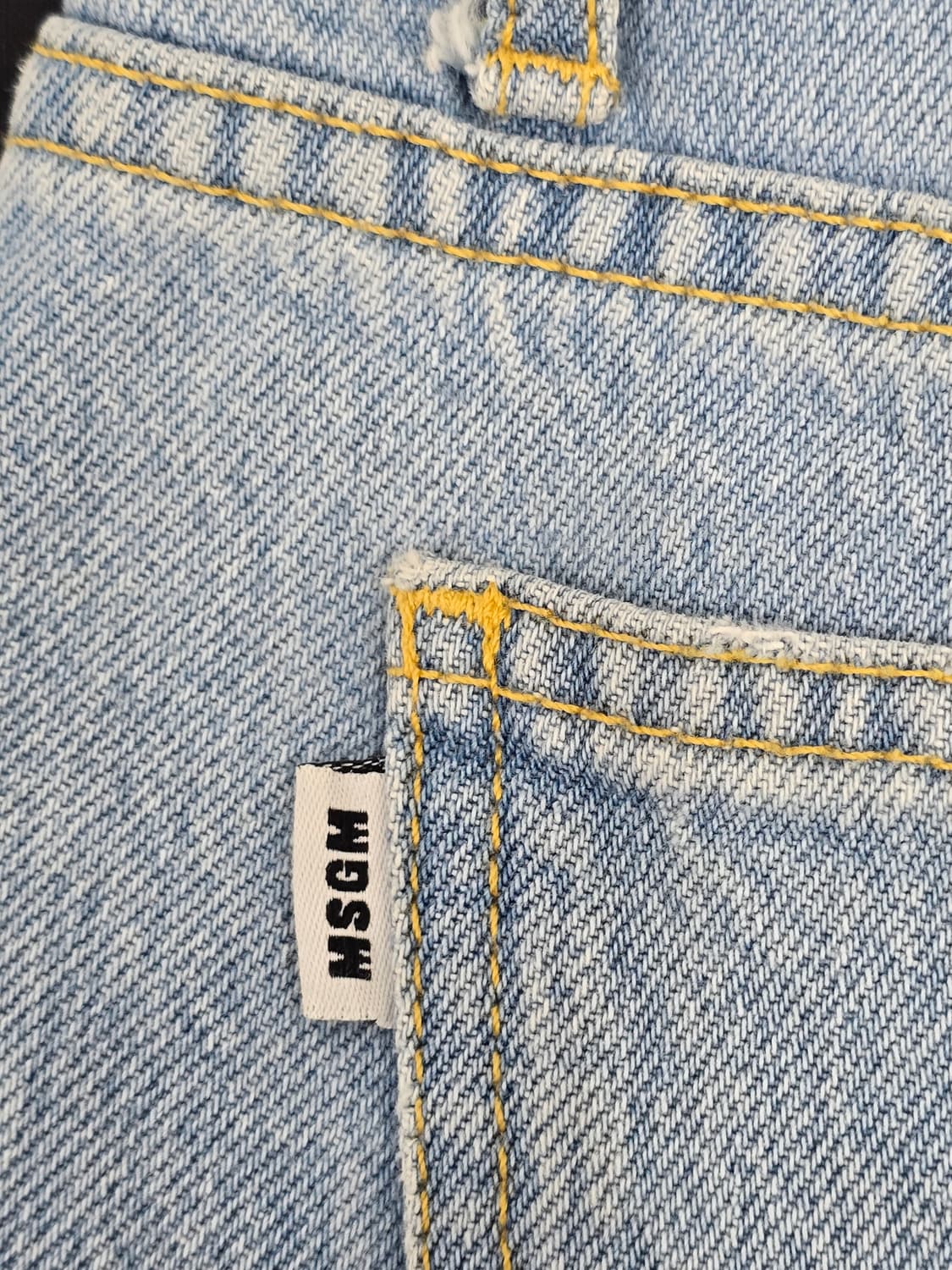 MSGM 여성 청바지 연청 데님42 상품이미지7