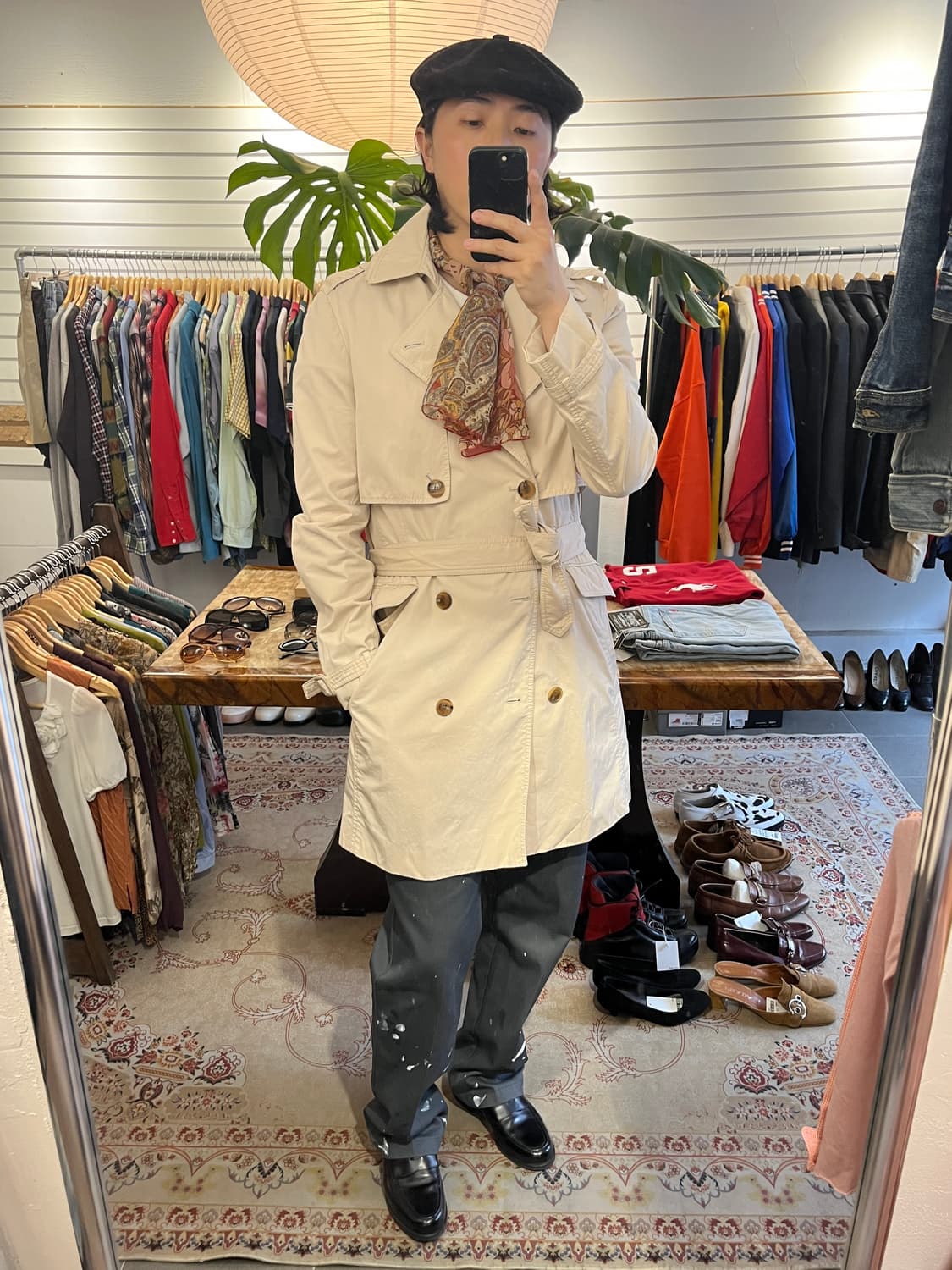 솔리드 옴므 트렌치 코트 상품이미지9