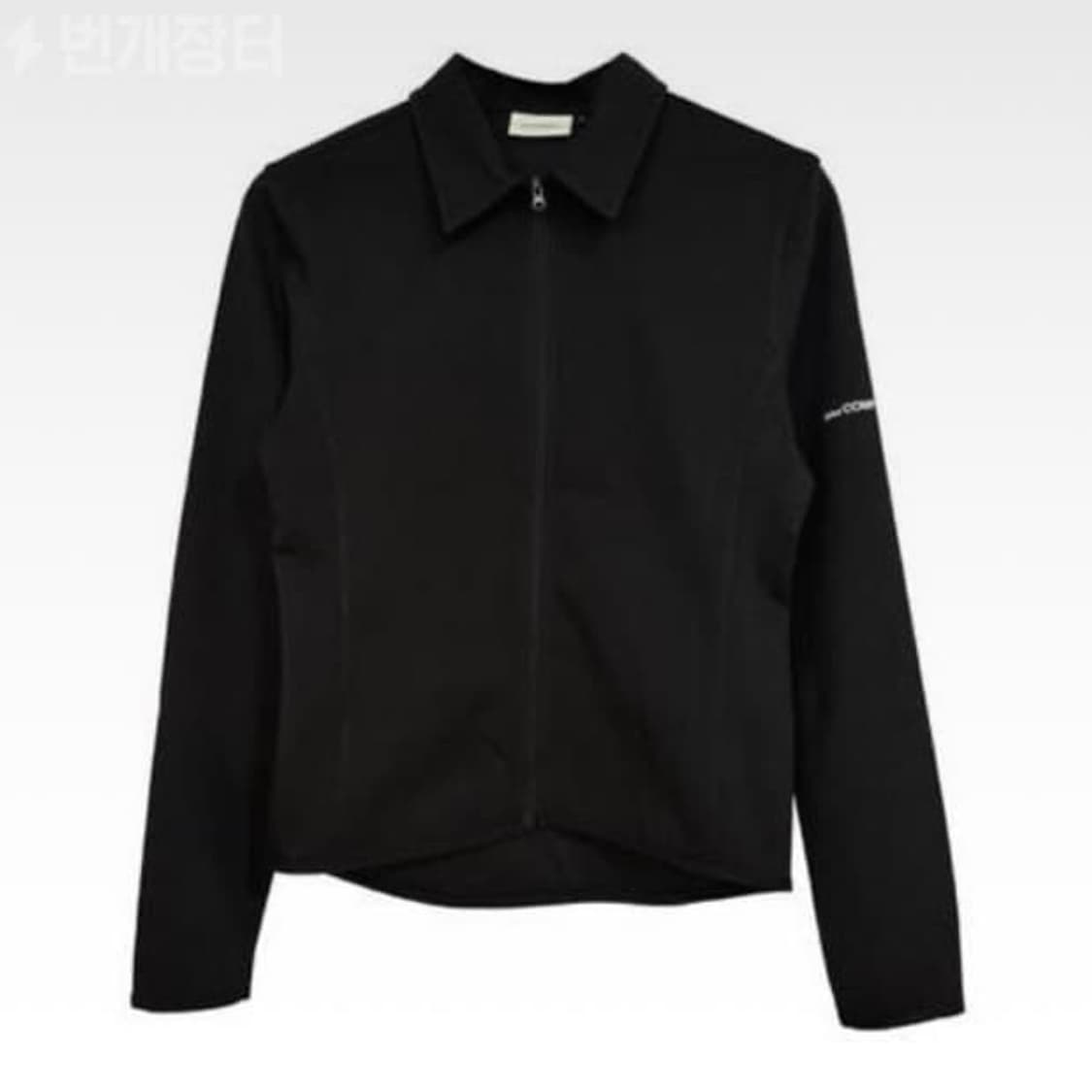 지초이 집업 블랙 2 상품이미지1