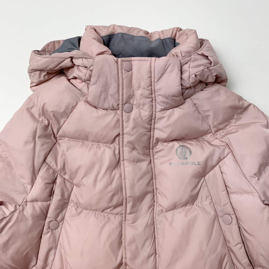 [85/정품] 빈폴 핑크 여성 롱패딩 점퍼 상품이미지2