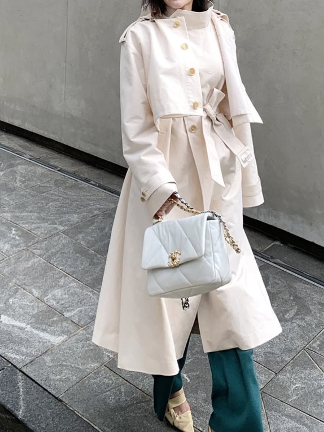 RAON(라온) 스페셜 라인 레이어드 3-Way 트렌치 코트 상품이미지1