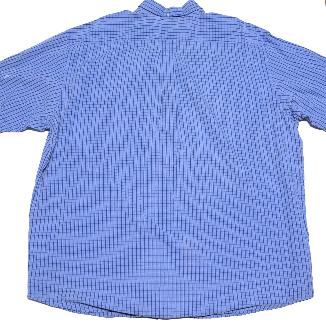 Eddie Bauer Seersucker Plaid S/S Shirt 상품이미지3