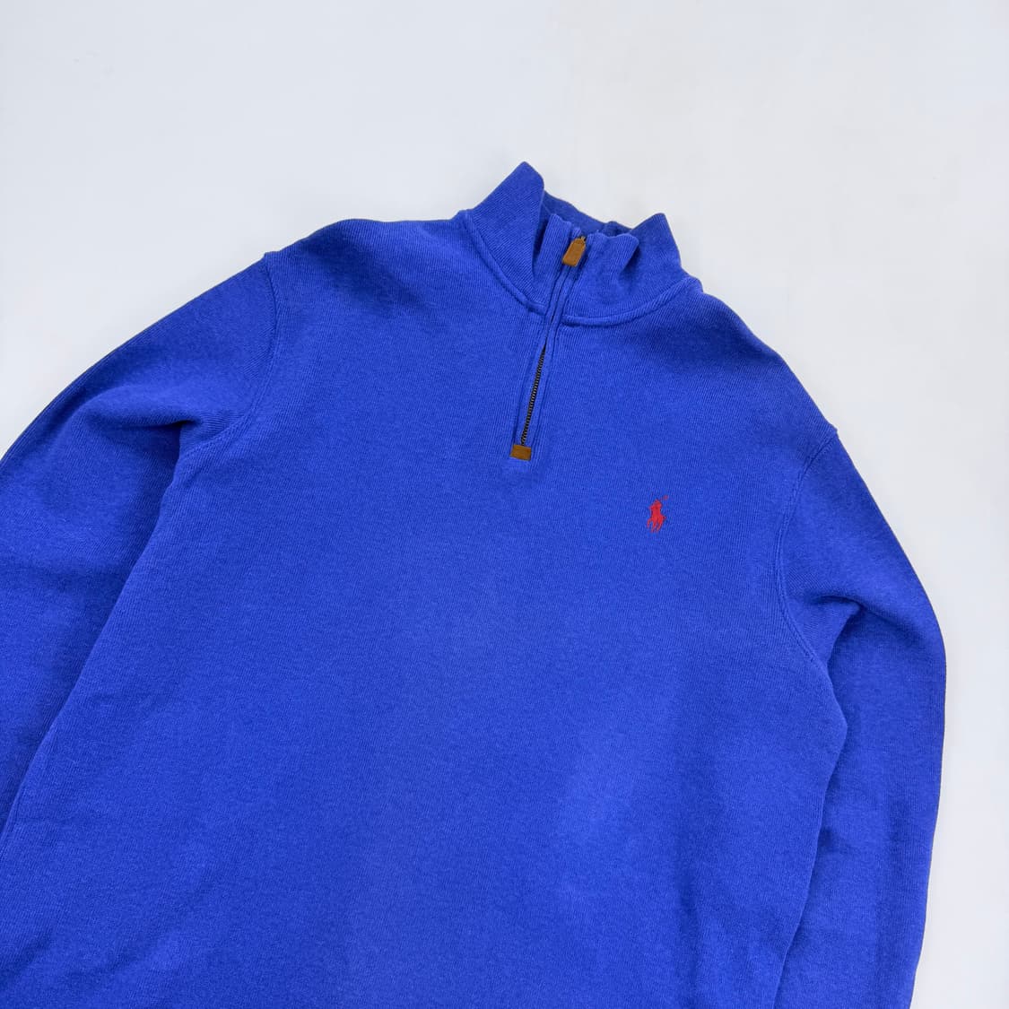 폴로랄프로렌 하프 반집업 블루 상품이미지2