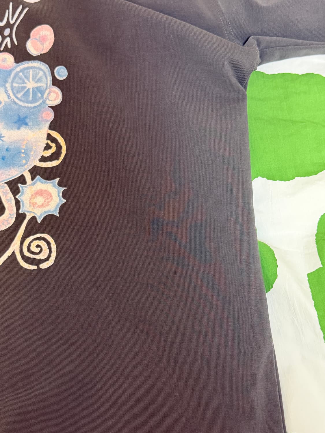 어스지구 FRONT BACK JELLYFISH TEE (CHARCOAL) 상품이미지4