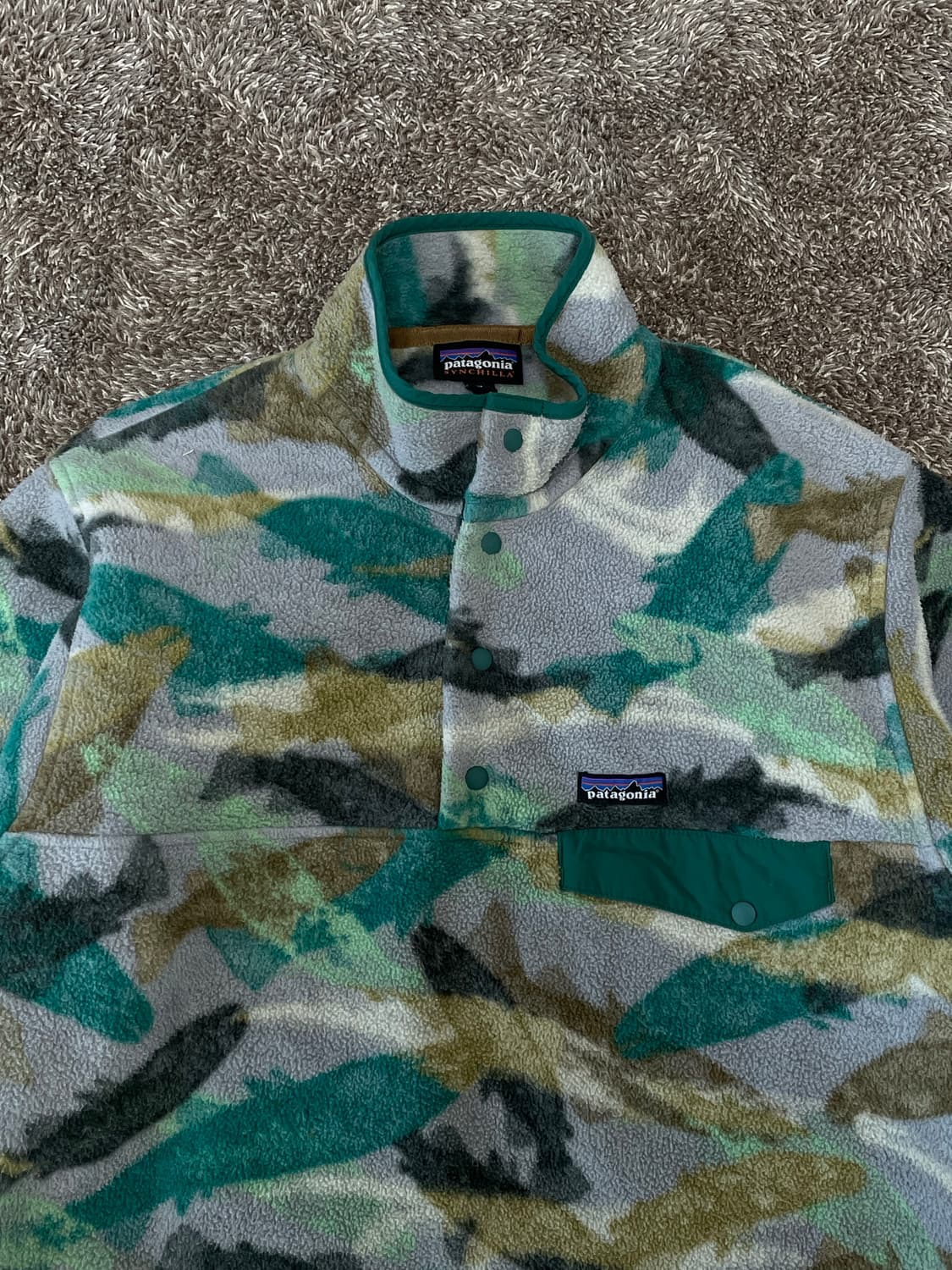 Patagonia synchilla 파타고니아 신칠라 연어 상품이미지2