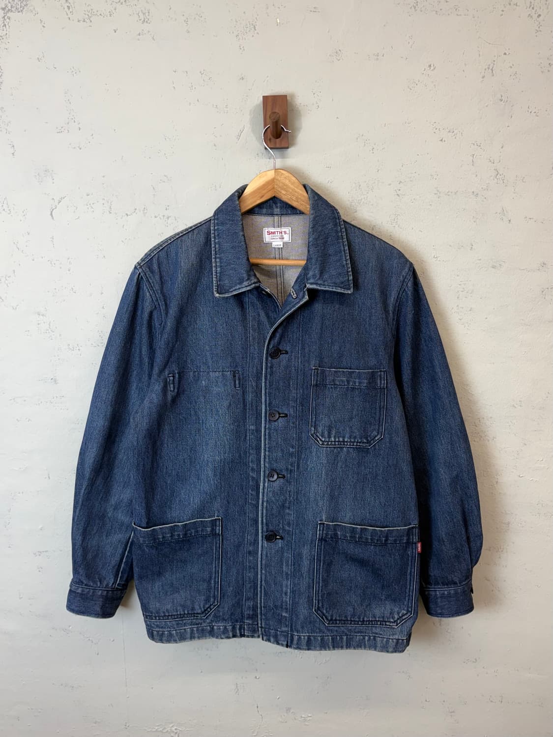 스미스 아메리칸 빈티지 데님 커버올 워크자켓 상품이미지1