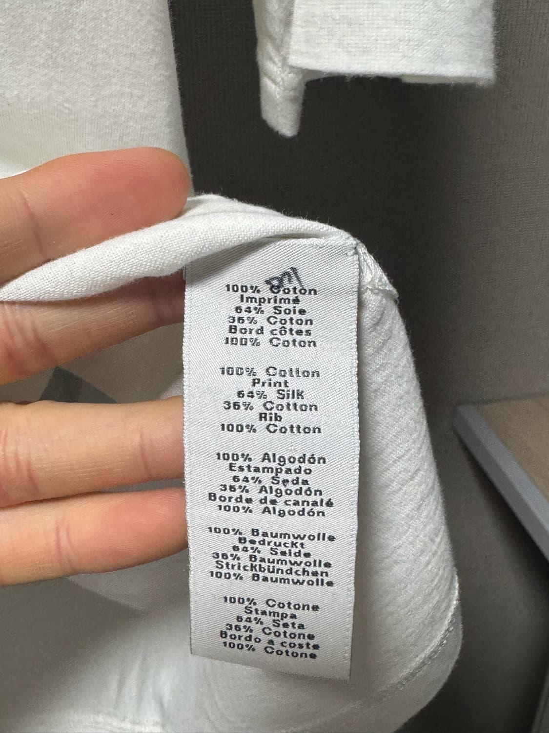 에르메스 주아브 에 드래곤 프린티드 반팔 티셔츠 화이트 M 상품이미지7