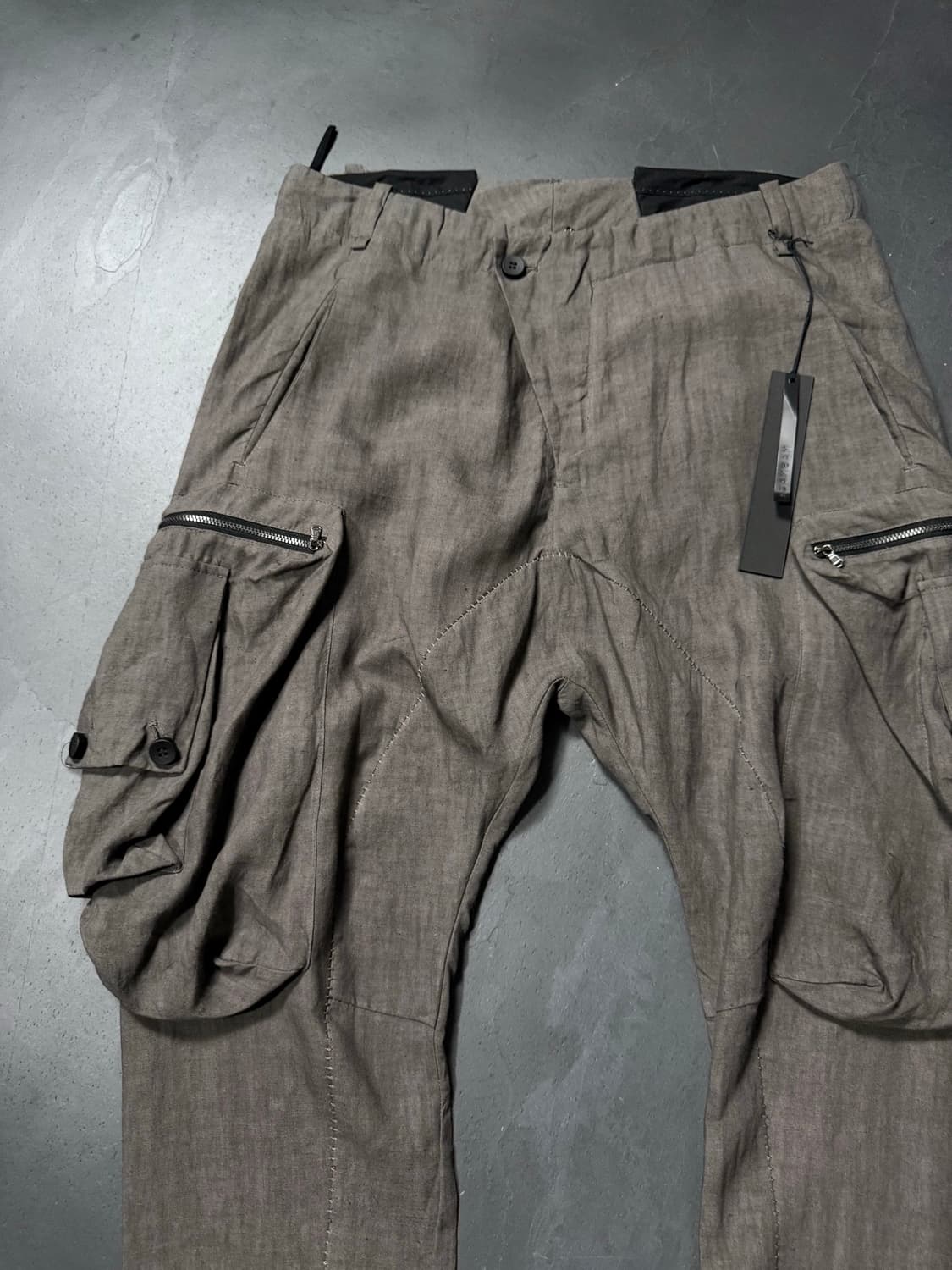 Masnada Linen Cargo Pants   상품이미지4