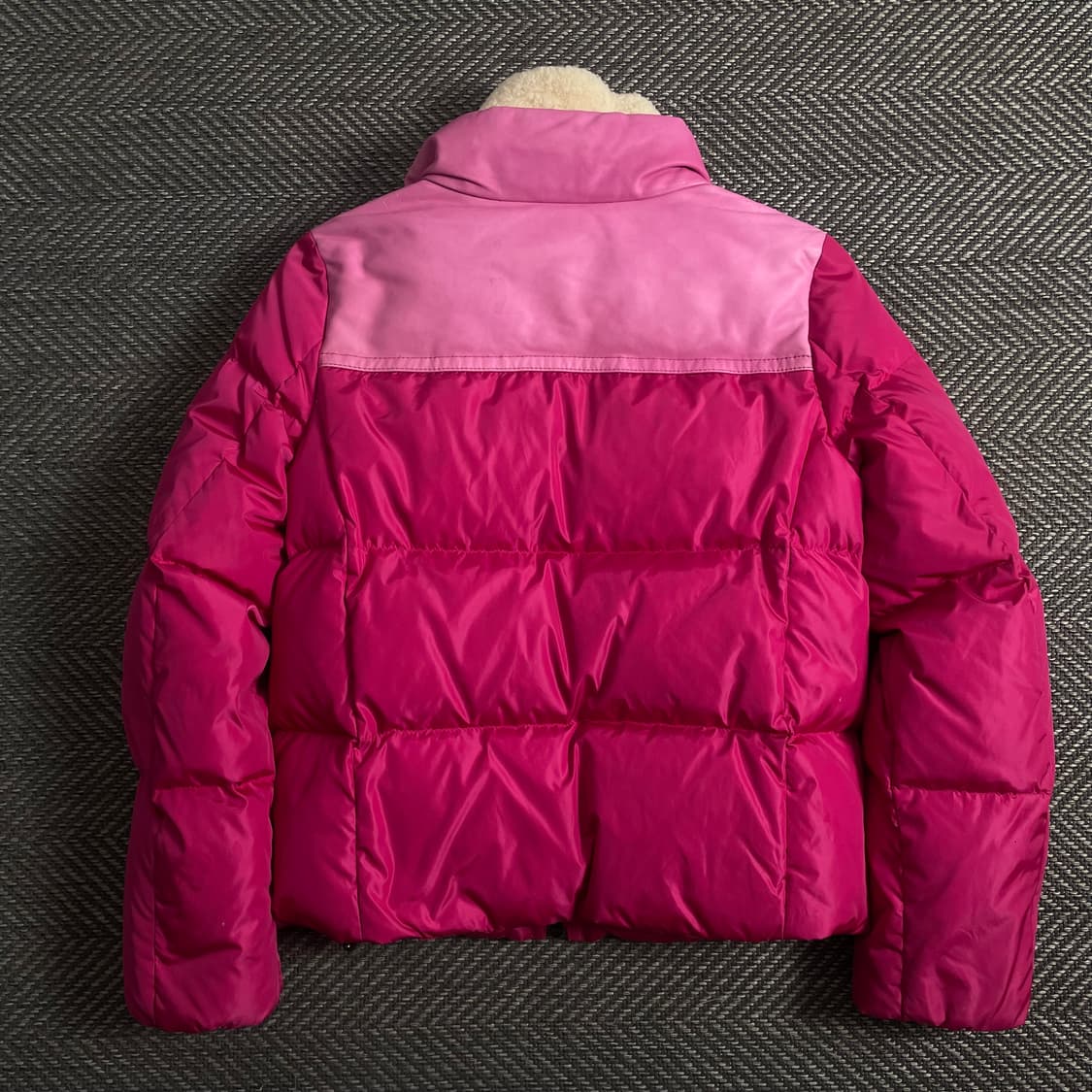 코치 우먼스 다운 푸퍼 크롭 패딩 핑크o 3931 상품이미지5