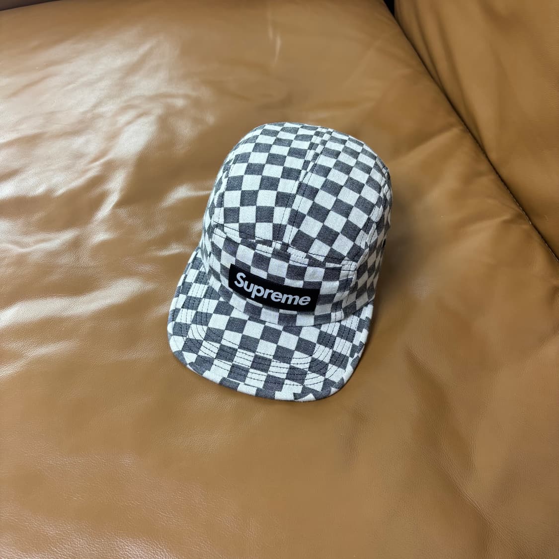 Supreme 슈프림 체커보드 캠프캡 모자 (Checkerboard) 상품이미지1