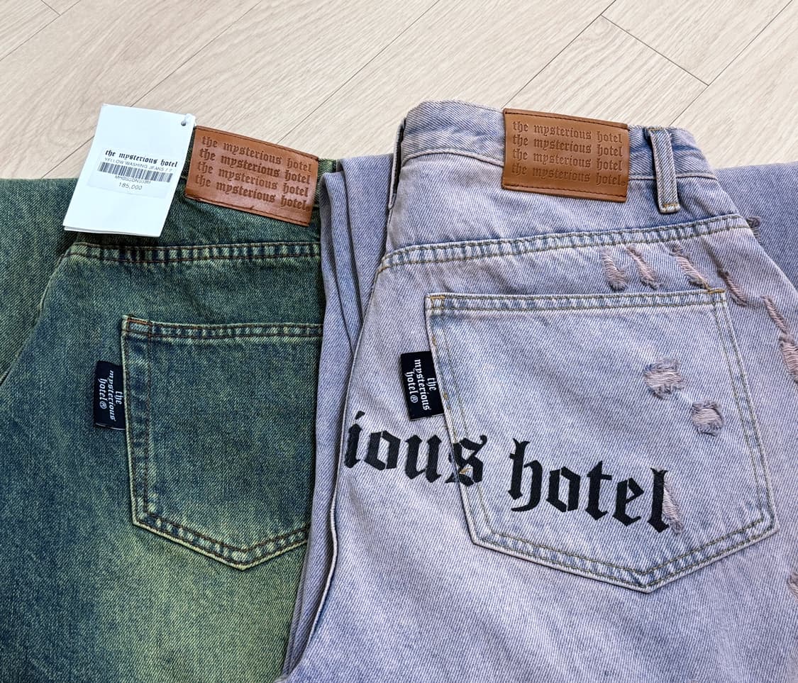 [일요일글내림]더미스테리어스호텔 데님팬츠 상품이미지2