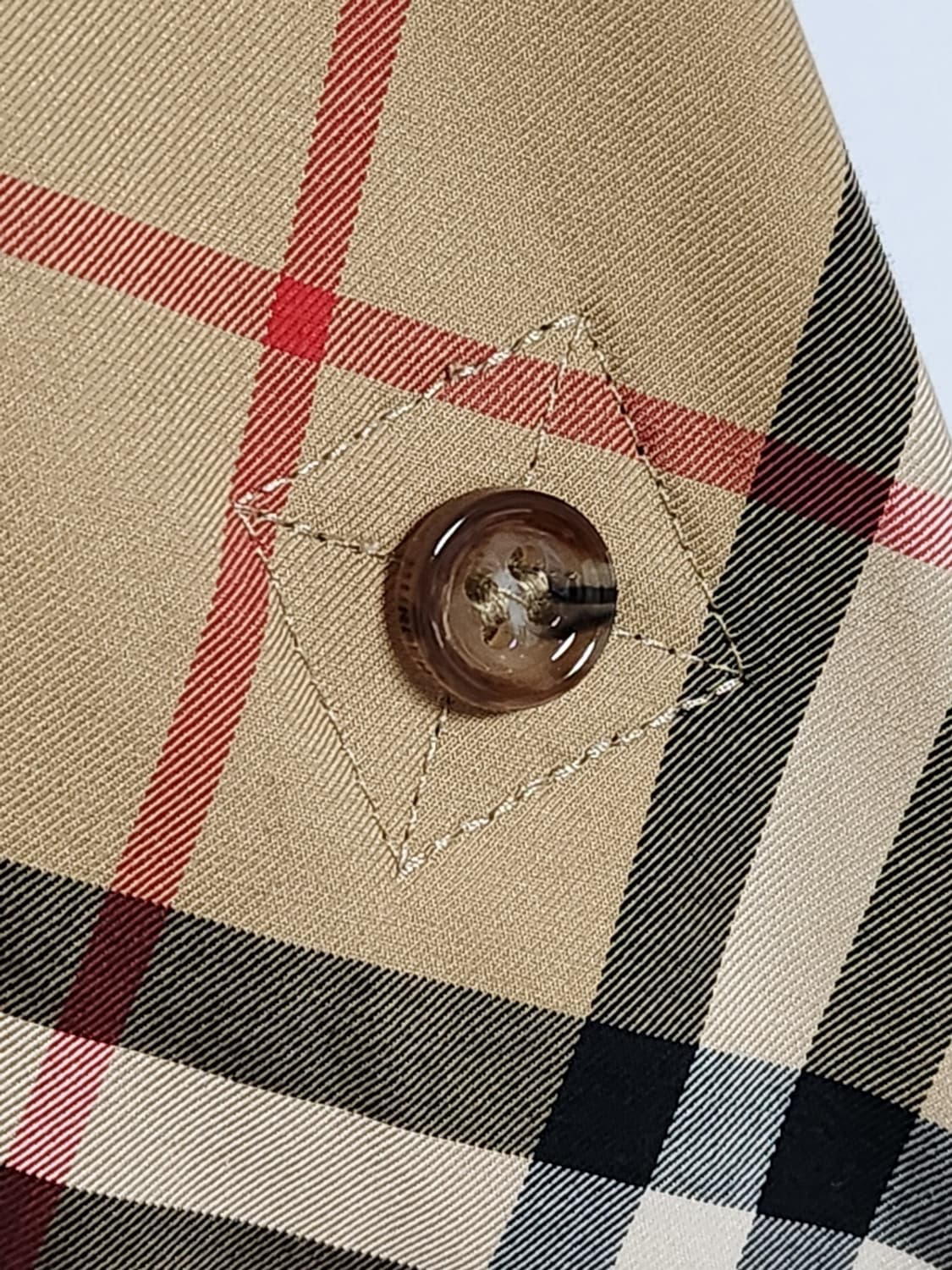 US 0 버버리 체크 여성 셔츠 8018475 상품이미지3