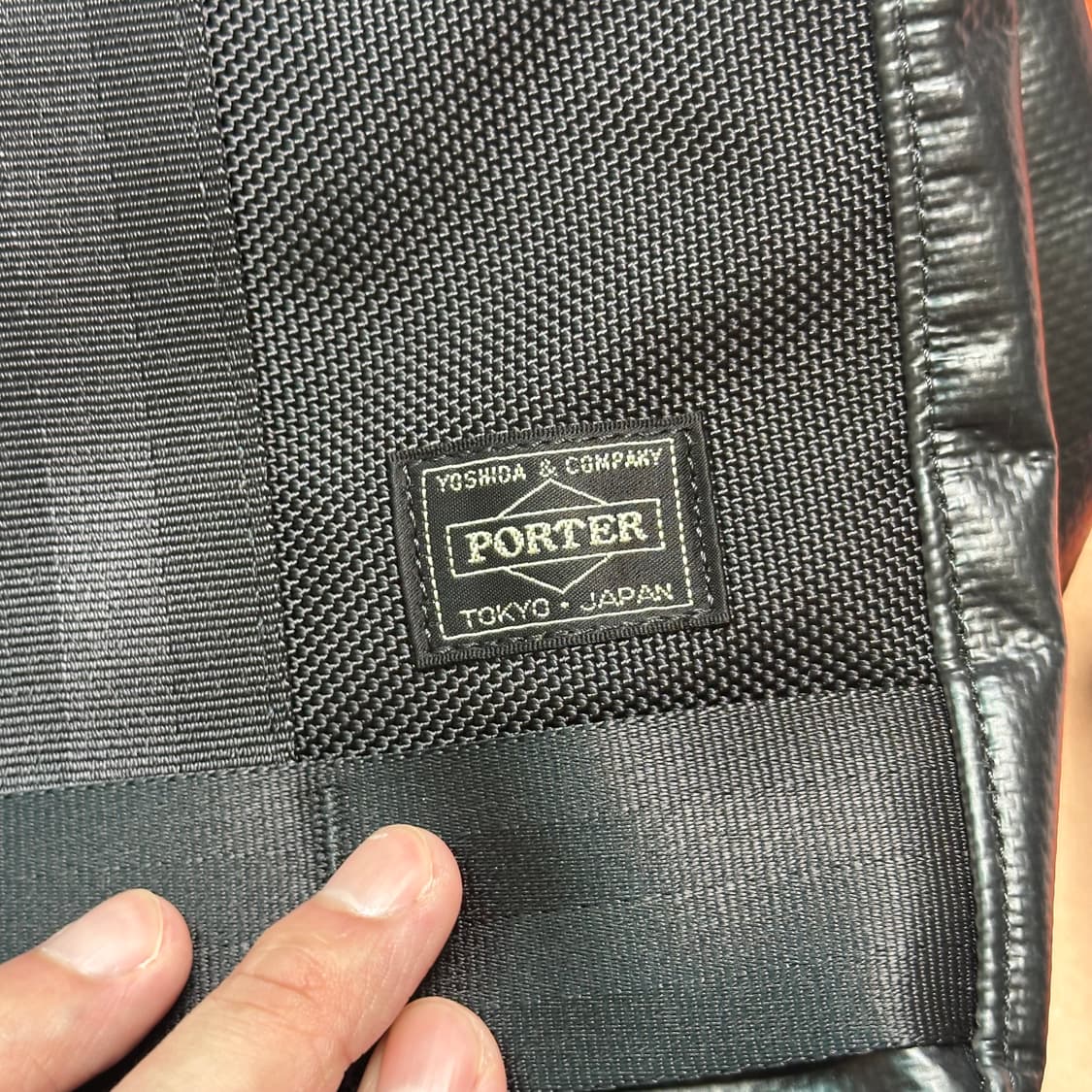 포터 탱커 블랙 토트백 (새상품) 상품이미지6