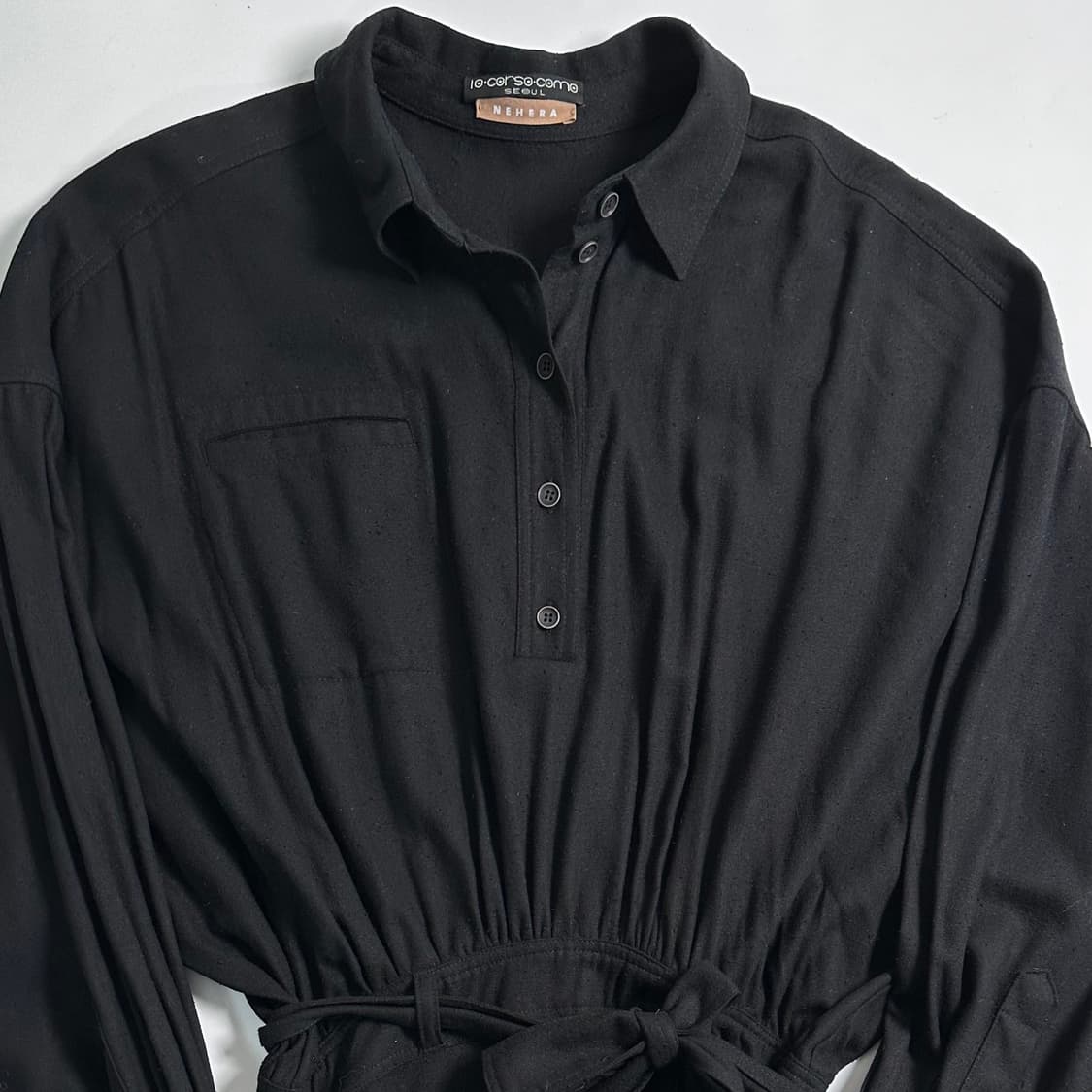 네헤라 린넨 벨티드 원피스 상품이미지2