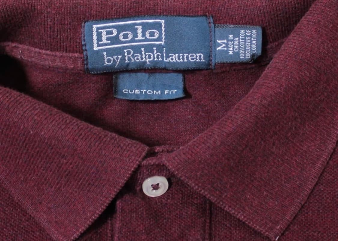 Polo 폴로 랄프로렌 와인 버건디 PK 반팔 상품이미지3