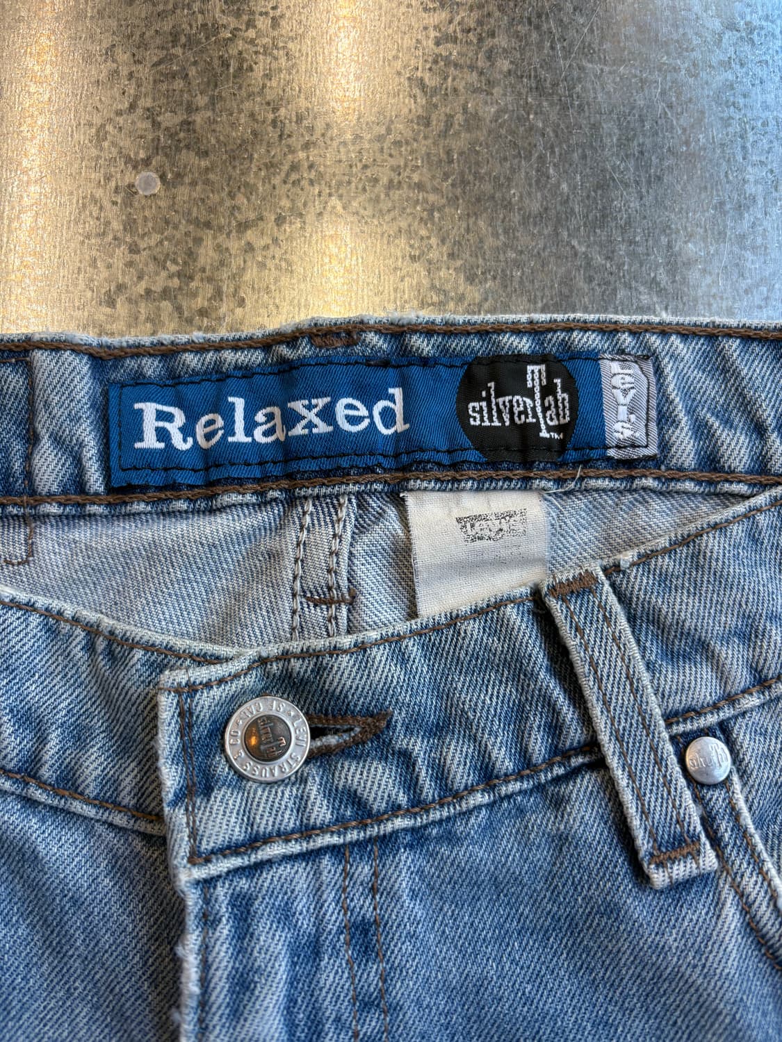 90s 미제 리바이스 실버탭 릴렉스 핏 상품이미지3