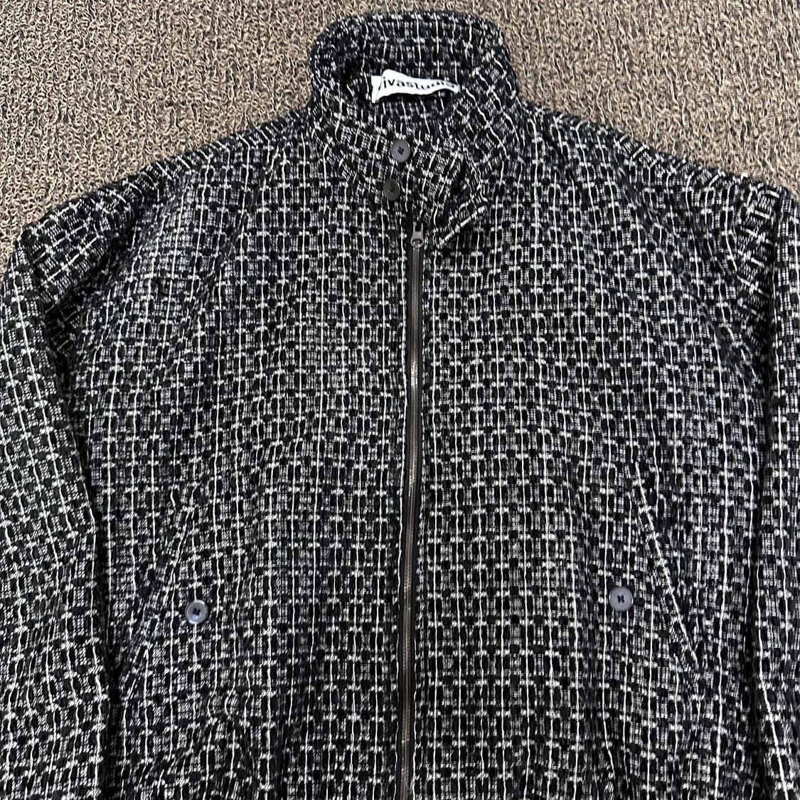 Vivastudio 비바스튜디오 트위드 자켓 L 상품이미지3