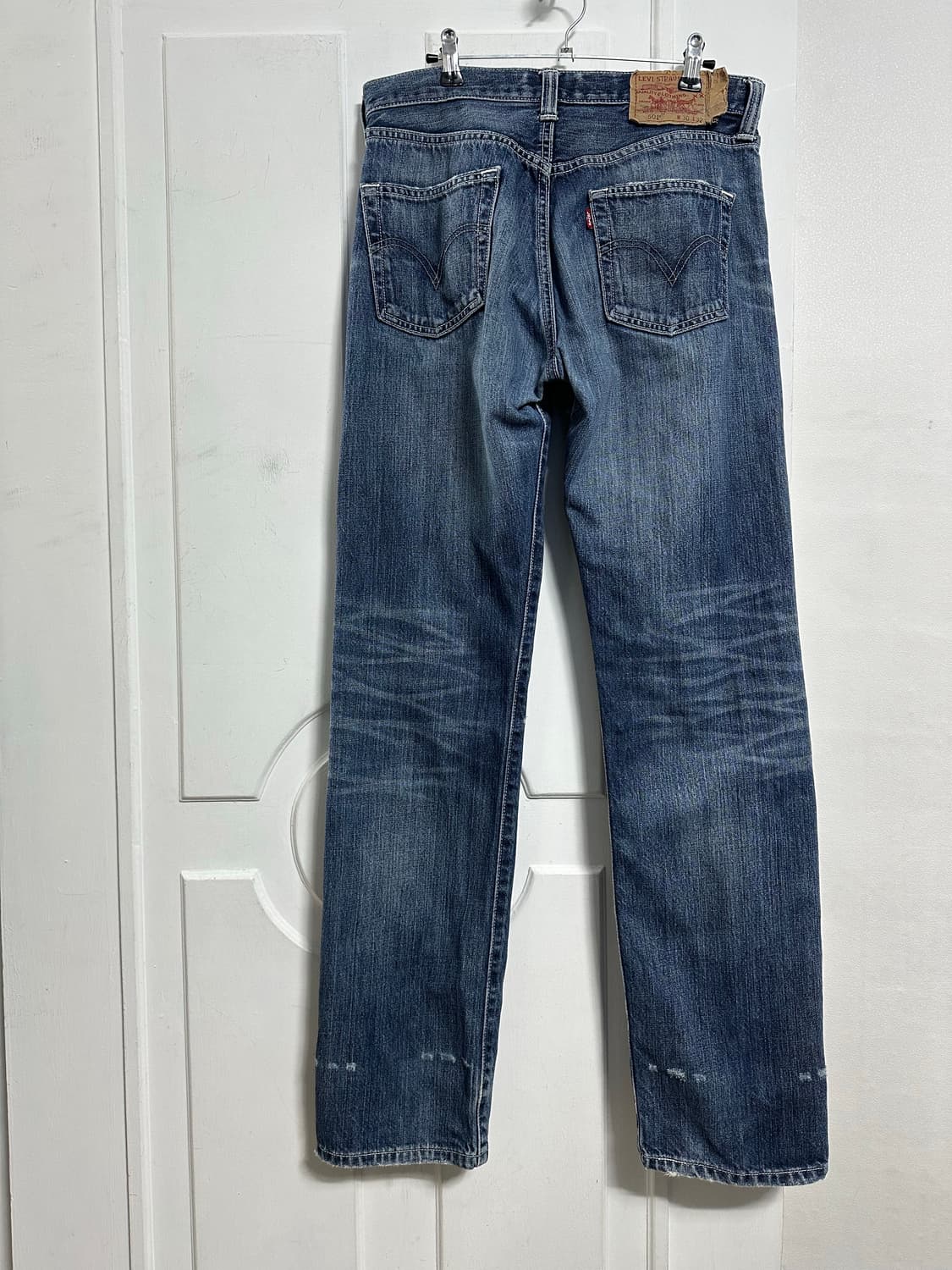 리바이스 501 데미지 데님 팬츠 상품이미지2