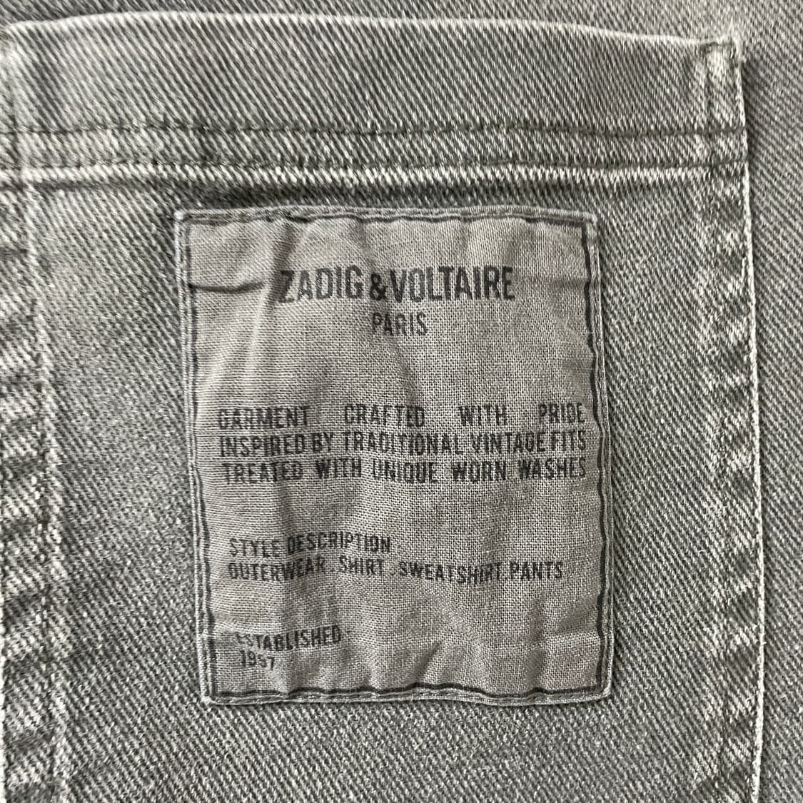 쟈딕앤볼테르 카고 팬츠 14(W) 상품이미지5