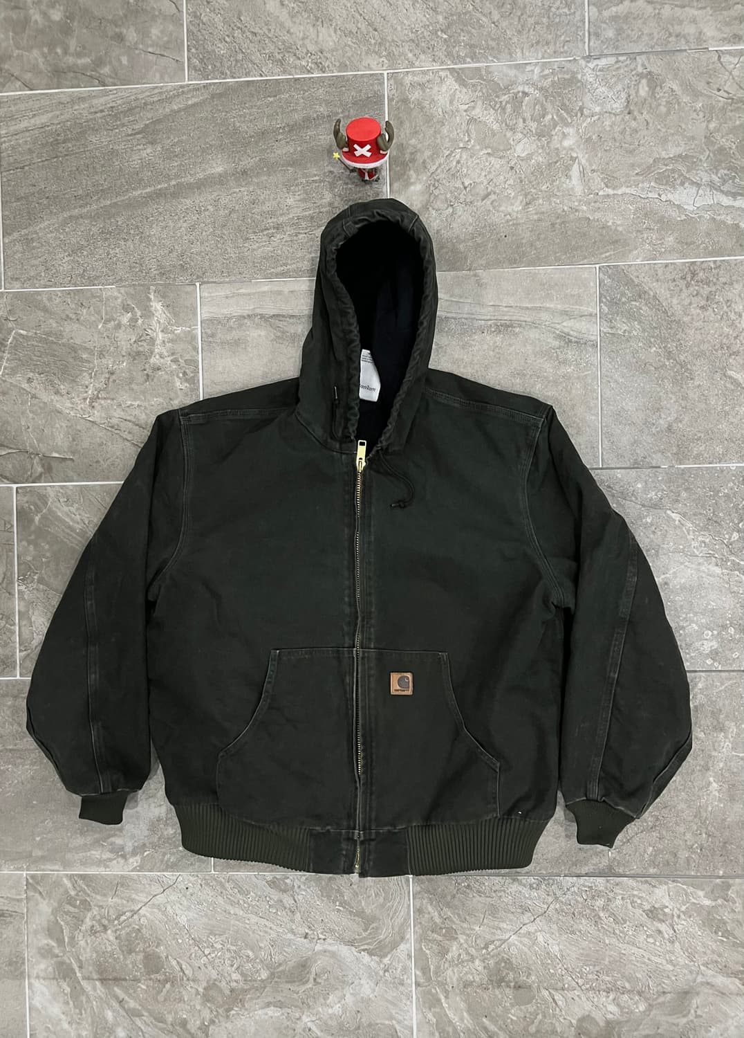 (XL) 칼하트 후드 덕 액티브 자켓 J130 MOS 모스그린 상품이미지1