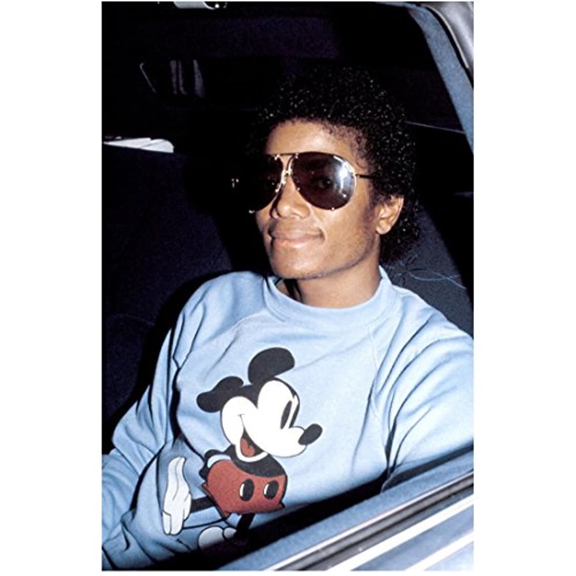 80s 미키마우스 하늘색 맨투맨 상품이미지1