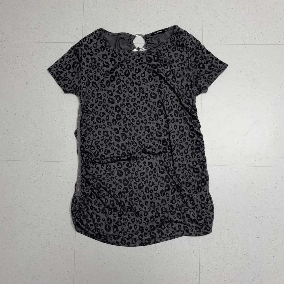 일본빈티지 오네갸루 셔링 원피스 상품이미지5