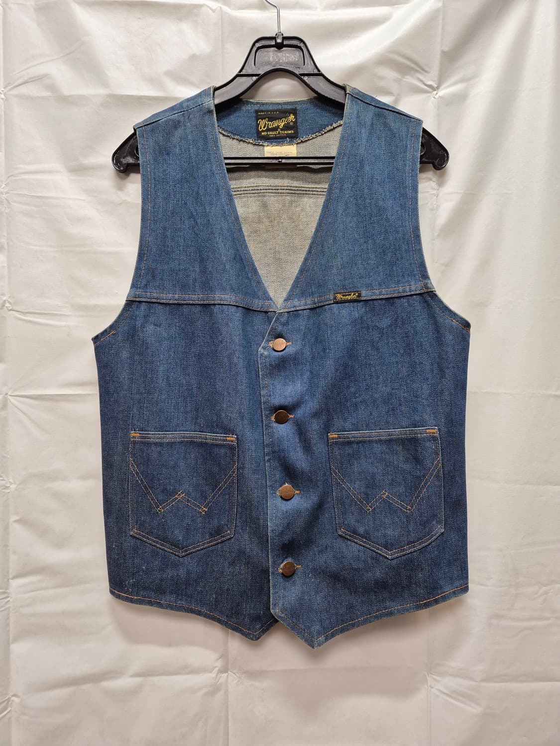 랭글러 usa 빈티지 데님 베스트 상품이미지1