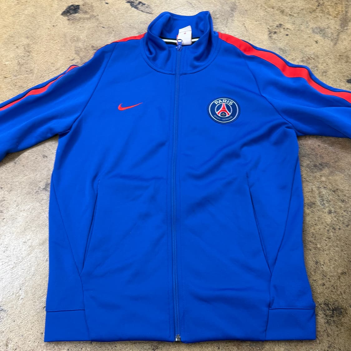 [정품/M] 나이키 파리생제르망 져지 트랙탑 레드 블루 b14 상품이미지3