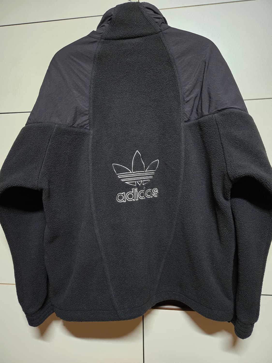 아디다스 남성 후리스 아노락 반집업 상품이미지4