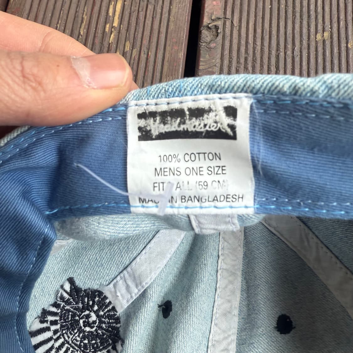 데님 태양의 서커스 볼캡 상품이미지5