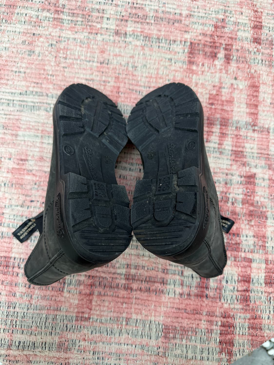 Blundstone 587 블론드스톤 러스크 블랙 스웨이드 누벅부츠 상품이미지6