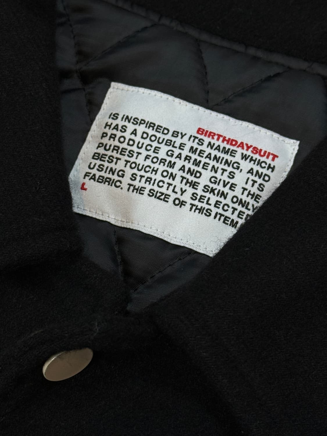 BIRTHDAYSUIT 스타디움 자켓 상품이미지5